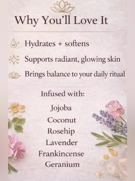 Bloom Radiance Elixir * Botanical Facial Glow Oil | Balance & Bloom - Picture 2 of 3